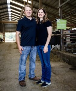 RegenPGC's Dr. Cyndi bartel on the farm